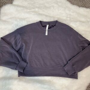 lululemon perfectly oversized crew softstreme
